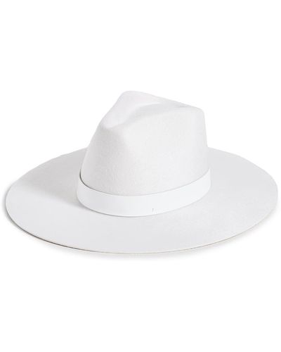 Janessa Leone Janea Leone Korin Hat - White