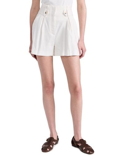 Veronica Beard Franzi Shorts - White