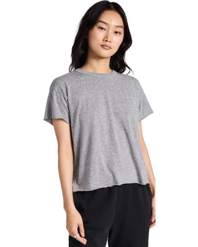 The Great The Crop Tee - Grey