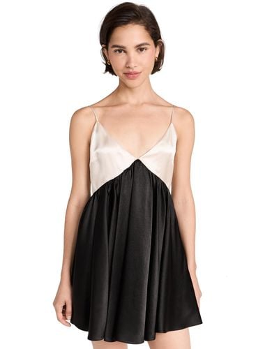 Caroline Constas Myra Mini Dress - Black