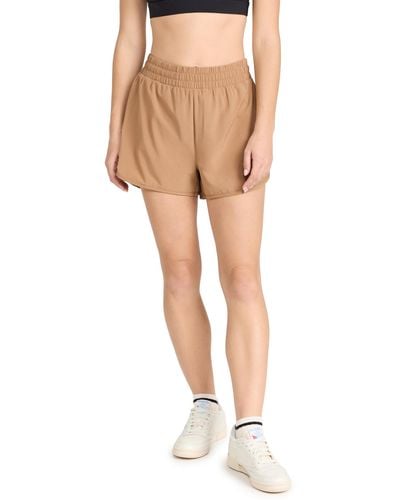 Beyond Yoga In Stride Lined Shorts - Multicolor