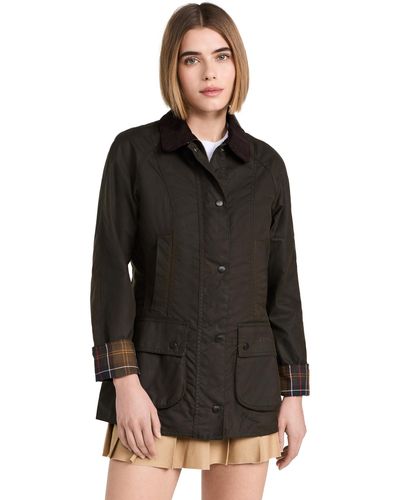 Barbour Classic Beadnell Wax Jacket - Black