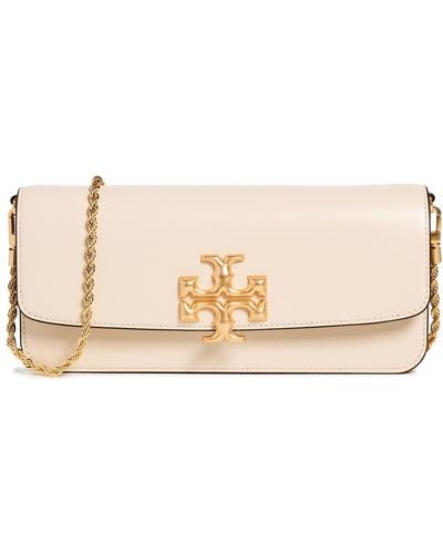 Tory Burch Eleanor Clutch - Natural