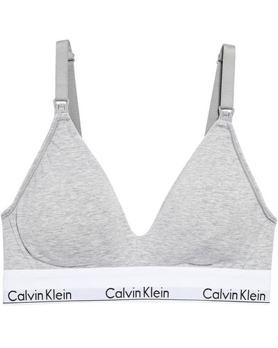Calvin Klein Cavin Kein Underwear Maternity Nursing Bra - White