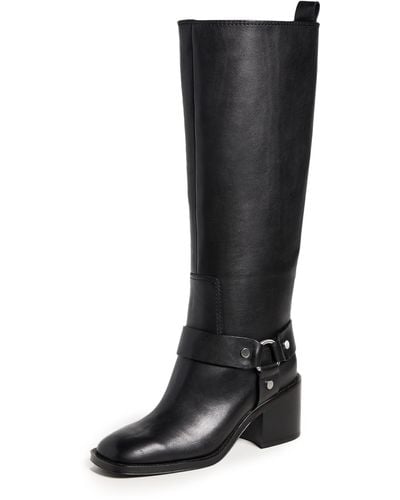 Loeffler Randall Audrey Engineer Tall Boots - Black