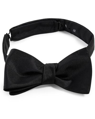 BOSS Silk Jacquard Bow Tie - Black