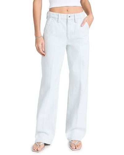 FAVORITE DAUGHTER The Taylor Low Rise Pants - White