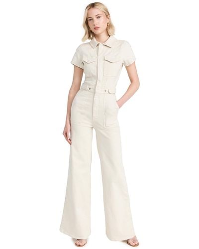 GOOD AMERICAN Fit For Success Jumpsuit - White