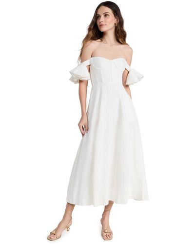 Bardot Sigma Midi Dress - White