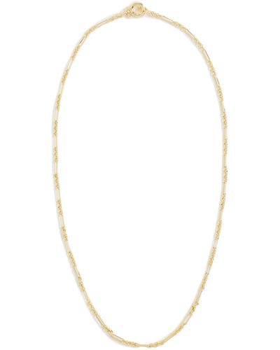 Gorjana Reed Mini Necklace - White