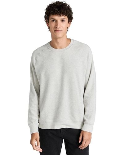 Faherty Legend Crew Sweater - Grey