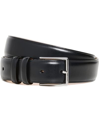 Paul Smith Leather Classic Suit Belt - Black