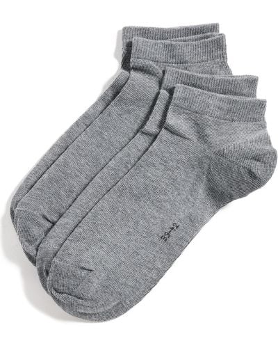 FALKE 2-pack Happy Sneaker Sock - Grey