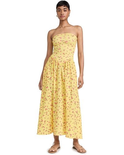 RESA Mackenzie Midi Dress - Yellow