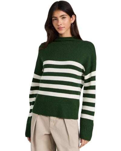 Kule The Lucca Pullover Pine/crea - Green