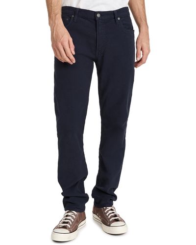 Citizens of Humanity Adler Slim French Terry Pants - Blue