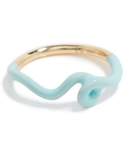 Bea Bongiasca Wave Ring - Blue