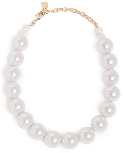 DANNIJO Delphine Necklace - White