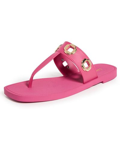 Larroude Milan S Jelly Sandals - Pink