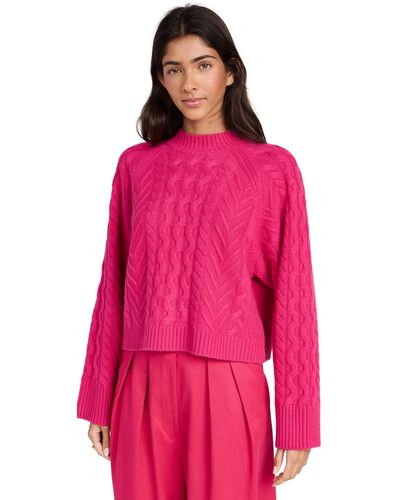 SABLYN Abyn Cabe Knit Weater Iptick - Pink