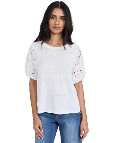 PAIGE Laura Top - White