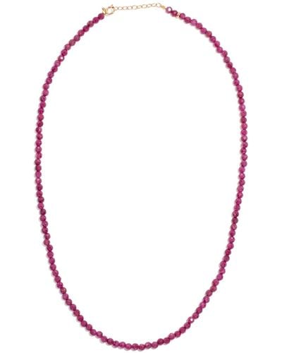 JIA JIA July Beaded Necklace - Red