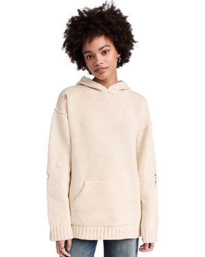 NSF Nf Arey Hooded Weater - Natural