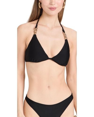 L'Agence 'agence Annabee Bikini Top Back - Black