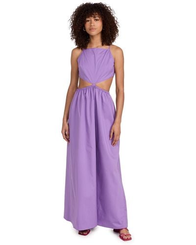 STAUD Myla Dress - Purple