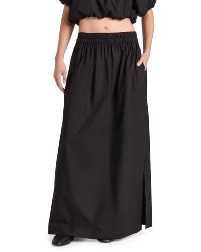 Mikoh Swimwear Delia Maxi Skirt - Black