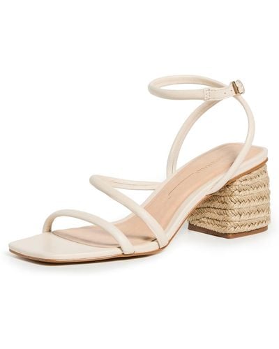INTENTIONALLY ______ Limo Sandal Heels - White