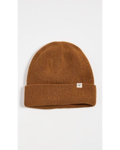 Madewell (re)sourced Cotton Cuffed Beanie - Brown