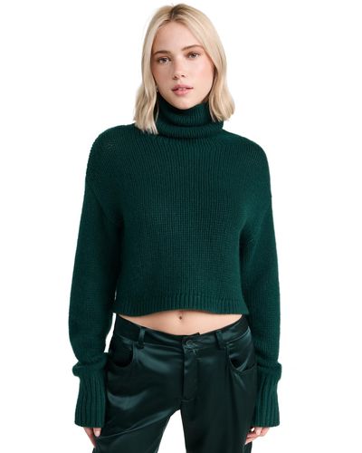 Sablyn Marceline Sleeveless Cashmere Turtleneck in Black – Hampden Clothing