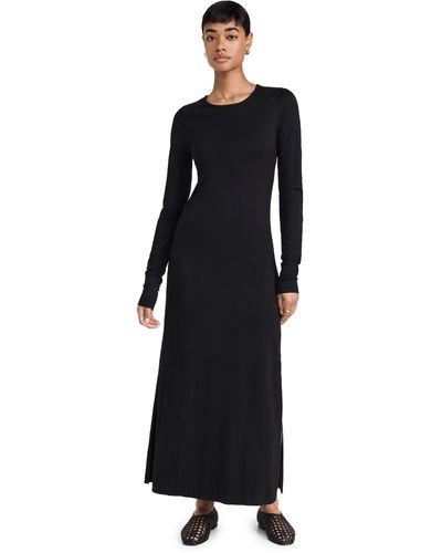 Les Tien Lily Long Sleeve Dress - Black