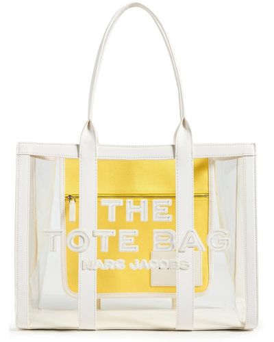 Marc Jacobs The Clear Crossbody Duffel Bag - White