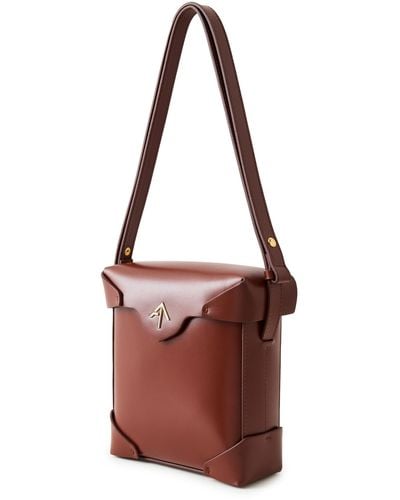MANU Atelier Mini Pristine Handbag - Brown