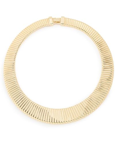 By Adina Eden Thick Snake Chain Necklace - White