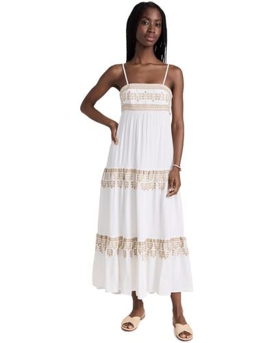 Figue Auretta Dress Istanbu Ivory - White