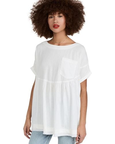 Free People Moon City Top - White