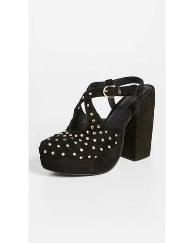 Rachel Comey Studded Ballast Heel Clogs - Black