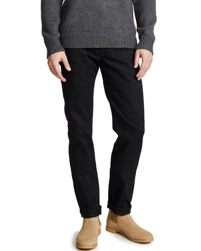 Naked & Famous Weird Guy Solid - Black