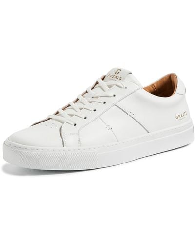 GREATS Royale 2.0 Leather Sneakers 9 - White