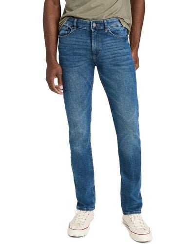 DL1961 Russell Slim Straight Jeans In Performance - Blue