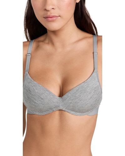 Lively The All-day No-wire Push-up Bra - Gray