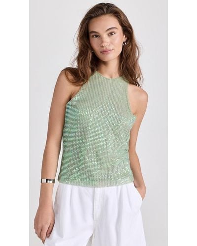 byTiMo Sequins Top - Green