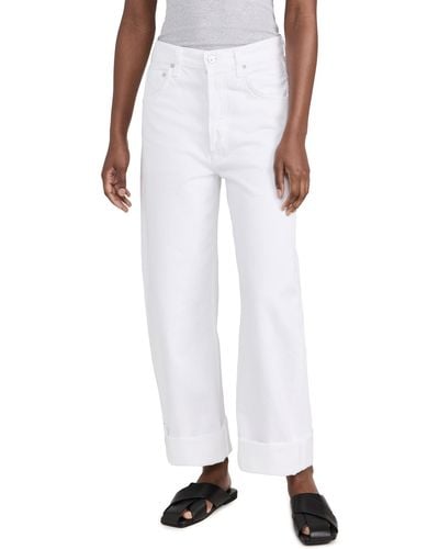 Citizens of Humanity Ayla baggy Jeans - White