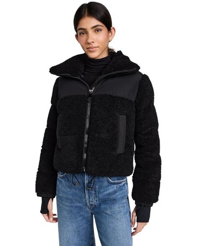 Sam. A. Tua Puffer Jacket Back/back - Black