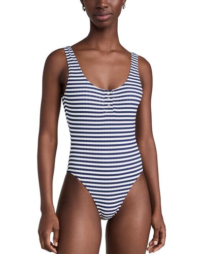 Solid & Striped Snap One Piece - Multicolor