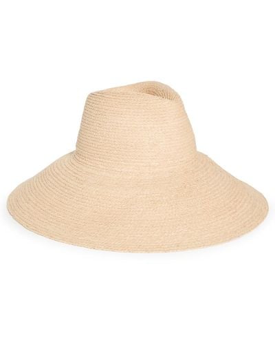Janessa Leone Janea Eone Tiney Traw Hat Natura - White