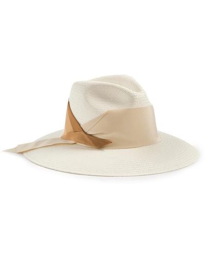 Freya Gardenia Straw Hat - White